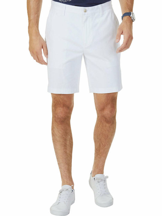 Nautica Ανδρική Βερμούδα Chino Λευκή