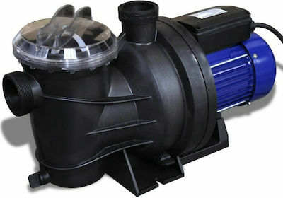 vidaXL Αντλία Πισίνας Filter Einphasig mit Leistung 1.6hp und maximalem Wasserdurchfluss von 9000 Liter/Stunde