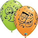 Set of 25 Balloons Latex Multicolour Halloween 28cm