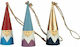 Hängender Zwerge Ornament Metallisch 2x6.5cm