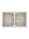 Gloria Nodo 31-8806 Drop-In Sink Synthetic Granite W79xD50cm Aukra