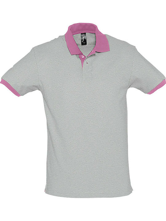 Sol's Prince Men's Promotional T-shirt Short Sleeve Grey Melange