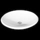 S10 Solid Surface Deasupra Blatului Chiuvetă din Material Sintetic 50x50x12cm Alb