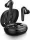 Ugreen HiTune T1 In-ear Bluetooth Handsfree Ακουστικά με Θήκη Φόρτισης Μαύρα