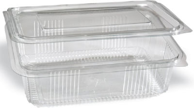 Disposable Plastic PET Tableware for Cold 750ml Transparent