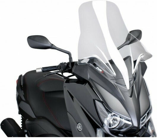 Puig V Tech Touring Motorcycle Windshield & Windscreen Tinted Visor for Yamaha X-MAX 125 / 205 2005-2009 5015H
