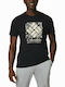 Rapid Ridge Graphic Men's Sports T-Shirt with Logo Black