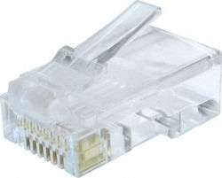 Cablexpert Ακροδέκτης 8P8C RJ45 LAN, UTP CAT5E Stecker RJ-45 männlich 50Stück