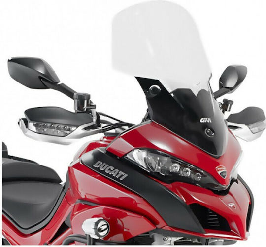 Givi Motorcycle Windshield & Windscreen Transparent Visor for Ducati Multistrada 950 2017-2018 D7406ST