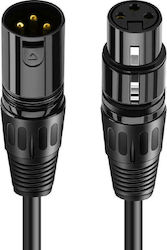 Cabletime AV350 Cable XLR Male - XLR Female Black 5m Cabletime AV350 Cable XLR Male - XLR Female Black 5m