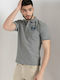 La Martina Herren Kurzarmshirt Polo Gray