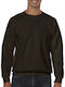 Gildan 18000 Men's Long Sleeve Promotional Blouse Dark Chocolate