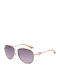 Guess Femei Ochelari de soare cu Rose Gold Din metal Rame și Violet Ochelari de soare Lentilă GF0344 28U