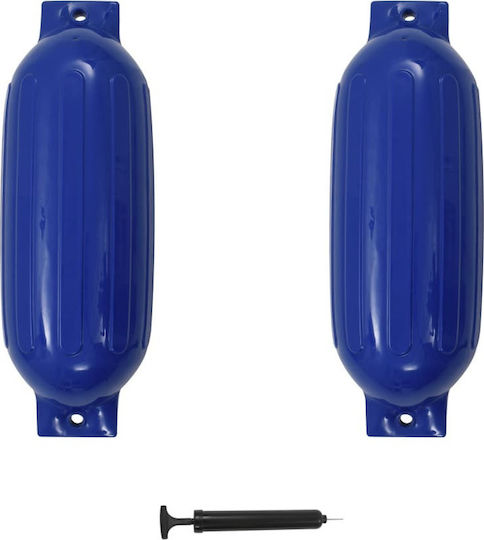 vidaXL Μπαλόνι Σκάφους Μπαλόνια Σκάφους PVC 69x21.5cm 2τμχ Μπλε