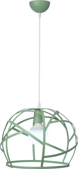 ArkoLight Einfaches Licht Kinderdeckenleuchte Deckenleuchte 60W mit Fassung E27 Green 35x31cm