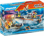 Playmobil City Action Fire Rescue with Personal Watercraft for 4-10 years old