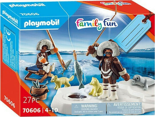 Playmobil Family Fun Ice Fisher Gift Set για 4-10 ετών