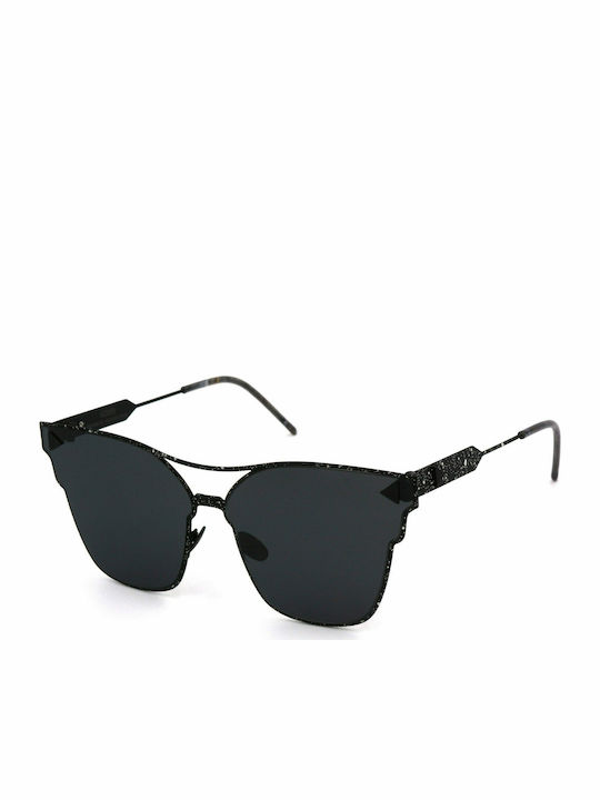 SOYA Feline Women's Sunglasses with Black Metal Frame