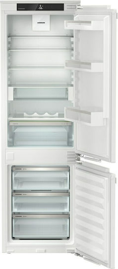 Liebherr Built-in Fridge-Freezer 253lt Total NoFrost H178.8xW57xD55cm White Plus NoFrost