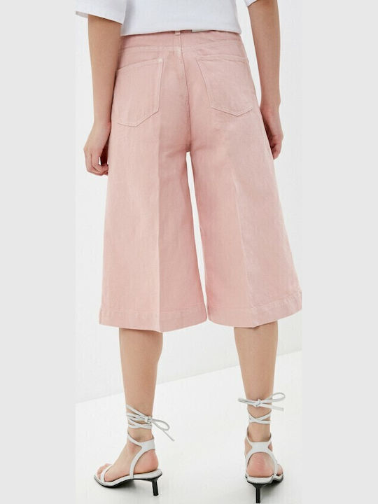 High Rise Women's Jeans Pants Pink