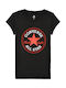 Converse Timeless Chuck Patch Παιδικό T-shirt Μαύρο