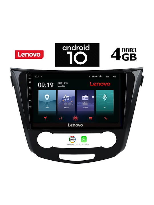 Lenovo SSX9868 Ηχοσύστημα Αυτοκινήτου για Nissan Qashqai (Bluetooth/USB/AUX/WiFi/GPS) με Οθόνη Αφής 10.1"