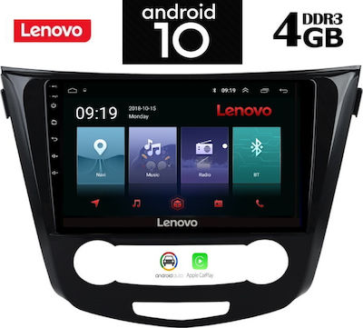 Lenovo SSX9868 Ηχοσύστημα Αυτοκινήτου για Nissan Qashqai (Bluetooth/USB/AUX/WiFi/GPS) με Οθόνη Αφής 10.1"