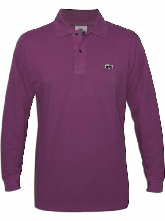 Lacoste Polo Long Sleeve Blouse Purple