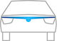 Heko Ανεμοθραύστης Καπό για Vw Caravelle T6