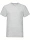 Fruit of the Loom Valueweight V Τ Werbe-T-Shirt Heather grey