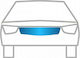 Heko Set of Windbreakers Car Hood for Skoda Superb 1pcs