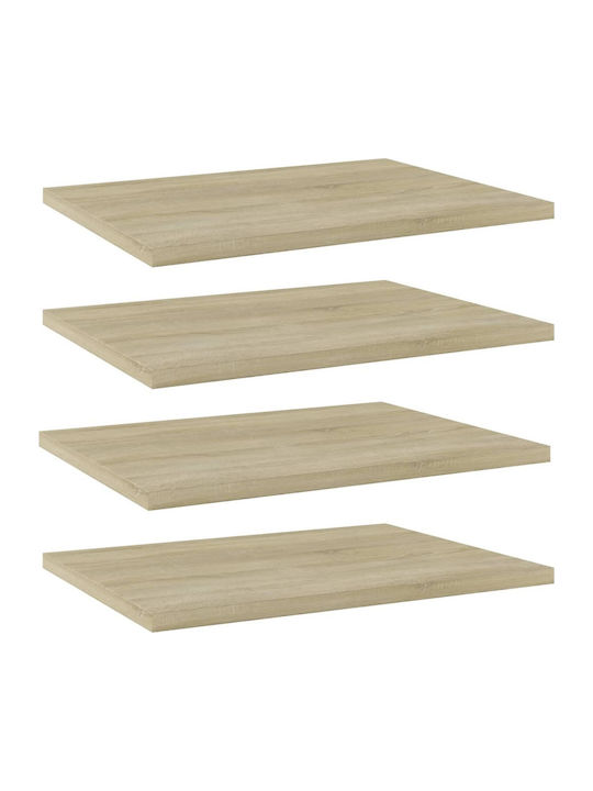 vidaXL Ράφι Βιβλιοθήκης από Μοριοσανίδα 40x30x1.5cm 80516