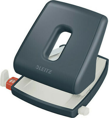 Leitz Cosy 5004 Paper 2-Hole Puncher with Guide for 30 Sheets