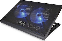 Havit F2050 Cooling Pad με 2 Ανεμιστήρες και Φωτισμό