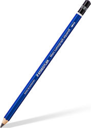 Staedtler Mars Lumograph Pencil 4B Blue