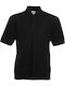 Fruit of the Loom 65/35 Men's Short Sleeve Promotional Blouse Black