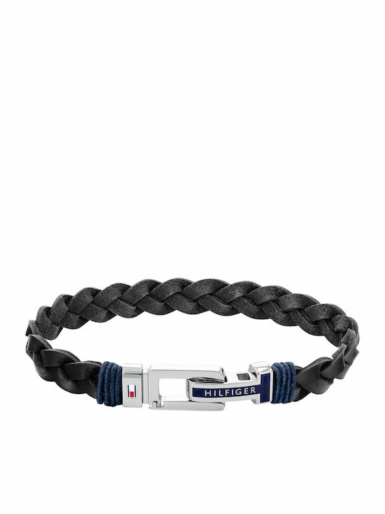 Tommy Hilfiger Brățară Pentru Bărbați Din Piele 21cm