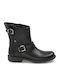 Robinson Leather Women's Biker Boots Black