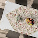 Lino Home Checkered Fluture 901 Beige 90x90cm