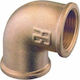 Lalizas Colțar Tub Alamă 1/4" Femeie 90049