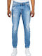 Staff Brannon Men's Jeans Pants in Slim Fit Blue