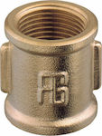 Lalizas Muff Brass 1/4" 90144