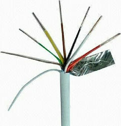 Alarm Cable A.422-250 (4x0,22mm+2x0,50mm) Blinded 100m