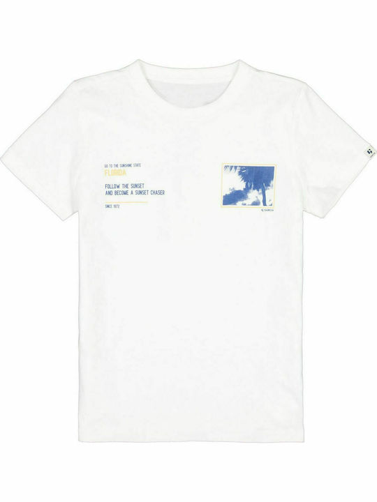 Kids' T-shirt White Follow the Sunset