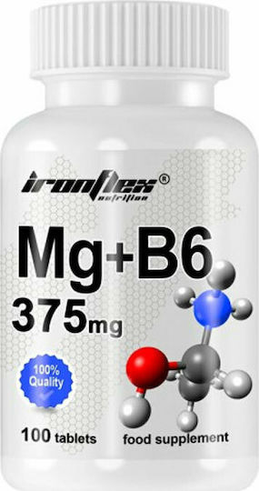 Ironflex Nutrition Mg + B6 375mg 100 ταμπλέτες