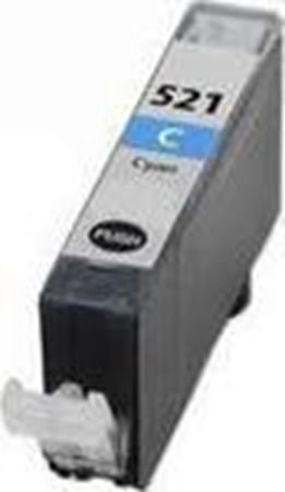 Συμβατό Μελάνι Εκτυπωτή InkJet Canon CLI-521 540 Σελίδων 10ml Κυανό 1τμχ