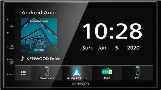 Kenwood Ηχοσύστημα Αυτοκινήτου Universal 2DIN (Bluetooth/USB)