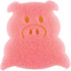Standelli Βρεφικό Σφουγγάρι Μπάνιου Bath Sponge Piglet Ροζ