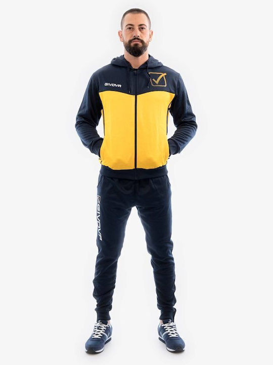 Givova Tuta Visa с Ластик Navy / Yellow