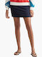 Gant Pencil High Waist Mini Skirt in Navy Blue color